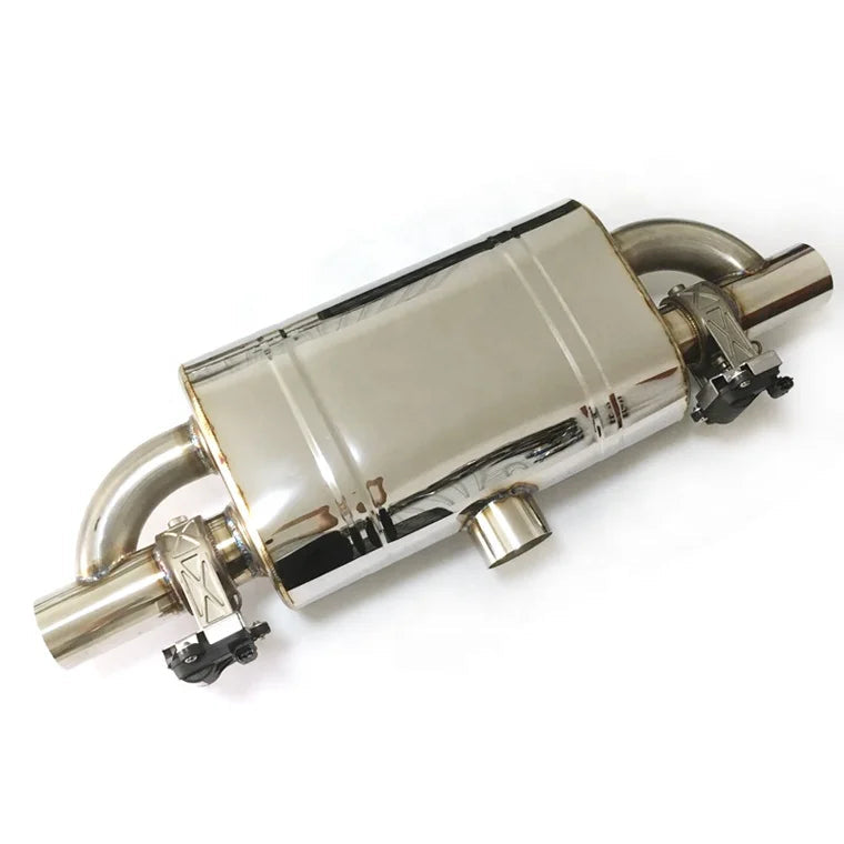 UNIVERSAL T Style VALVED MUFFLER KIT