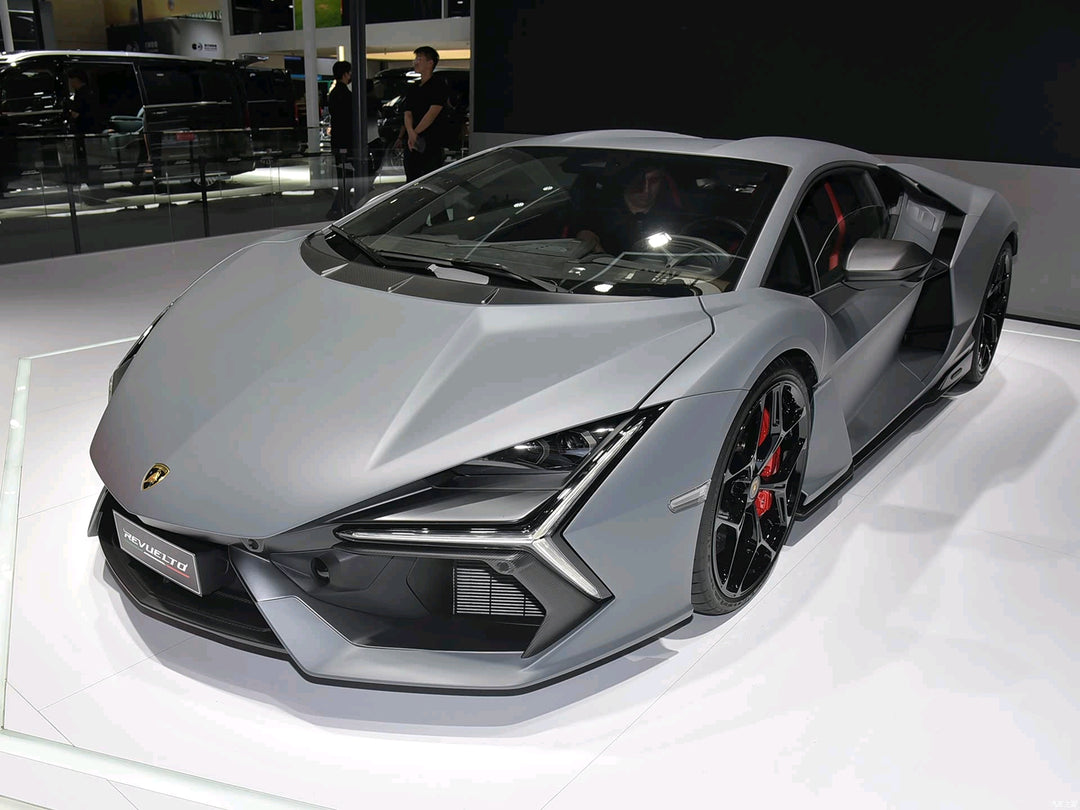 Dry Carbon Fiber Window Hood Trim - Lamborghini Revuelto