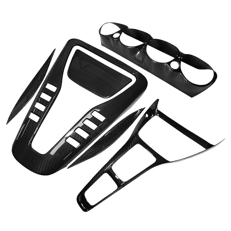 Carbon Fiber Interior Center Trim Kit Cover -  Mercedes Benz AMG GT GTS GTR 2019-2023 4 door