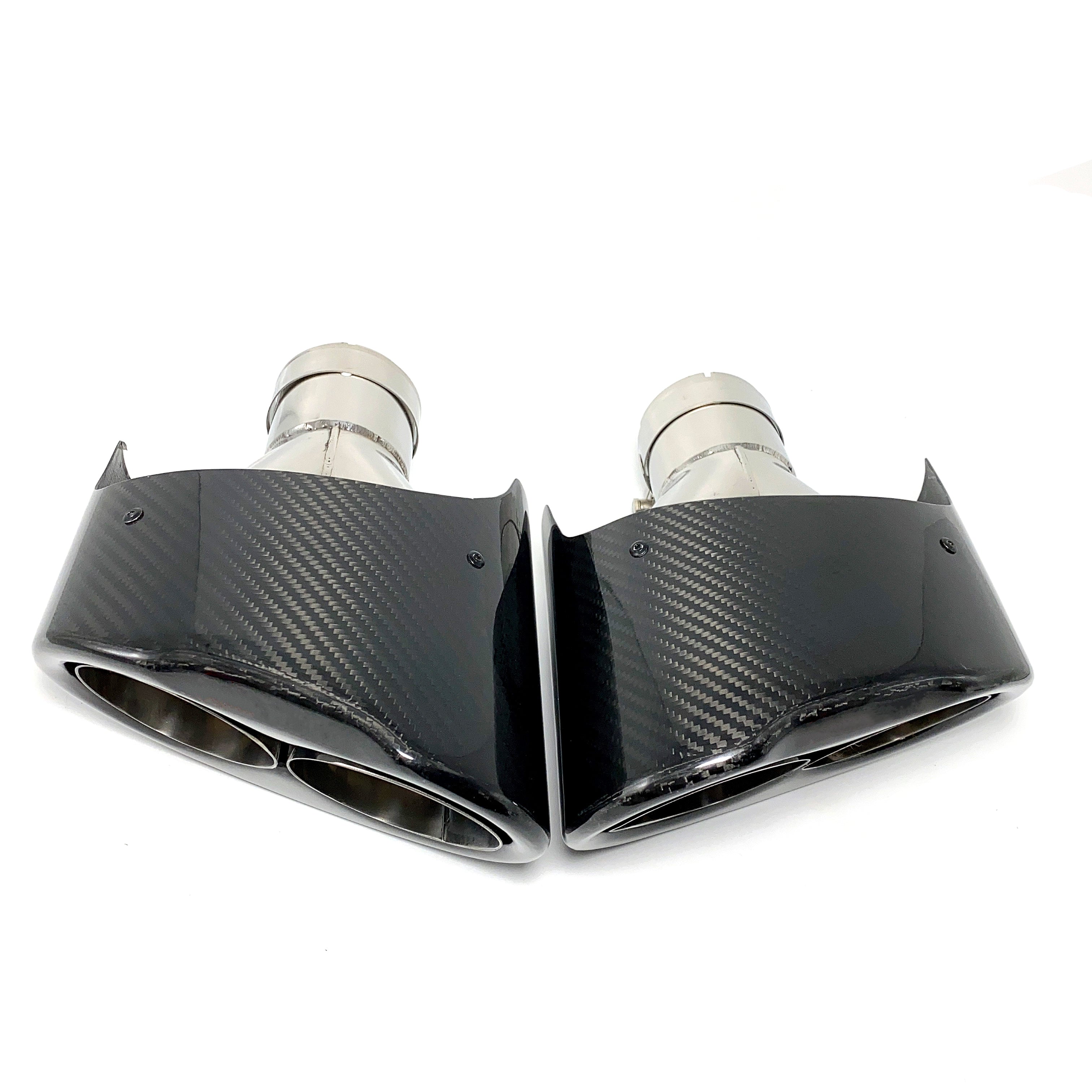 Carbon Fiber Exhaust Tip for Audi RS3 RS4 RS5 RS6 RS7 A3 A4 A5 A6 A7 Muffler Tip S4 S5 S6 S7