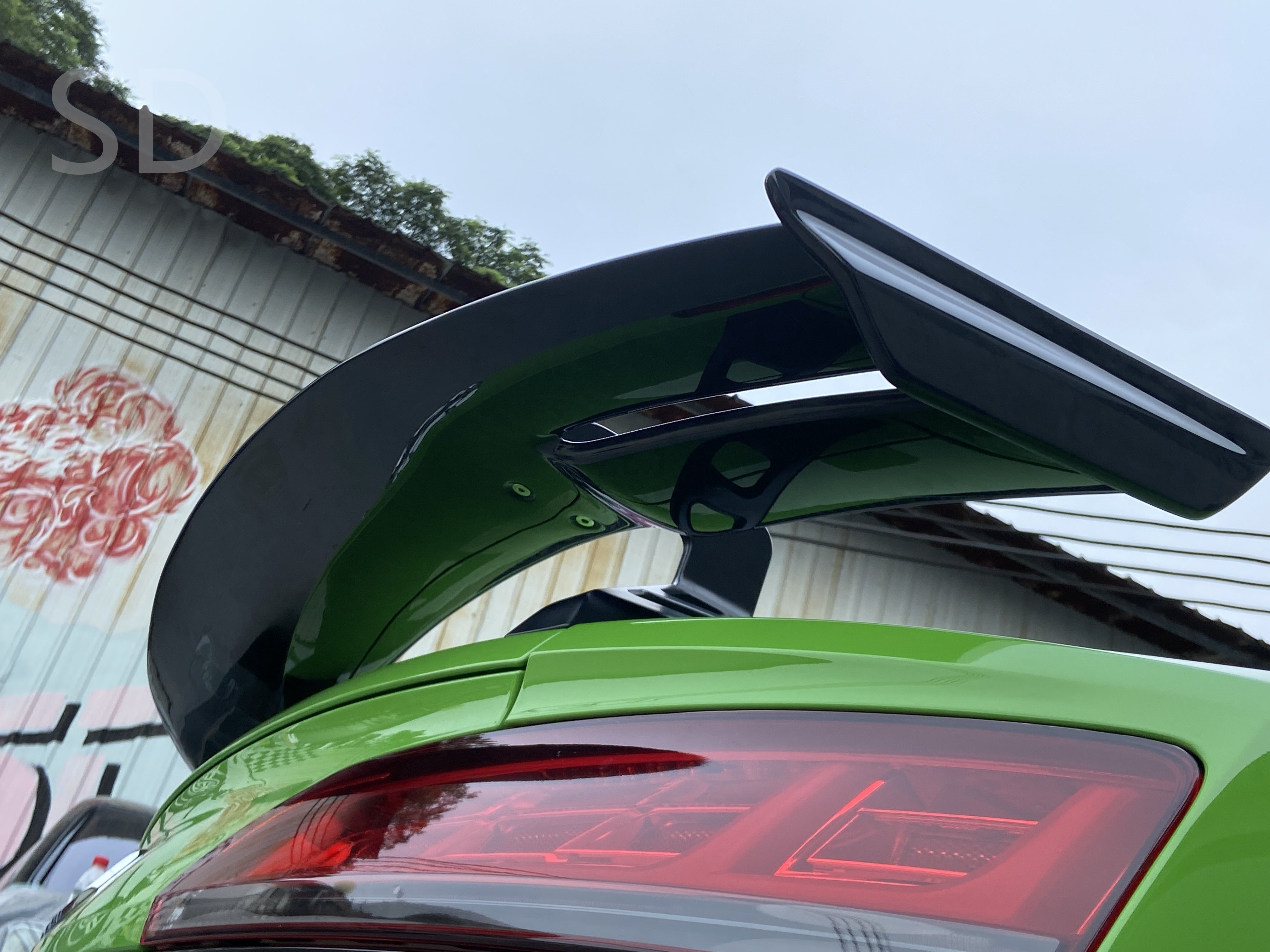 Prepreg Carbon Fiber Performance Style Vented Wing - Audi R8 Gen 2