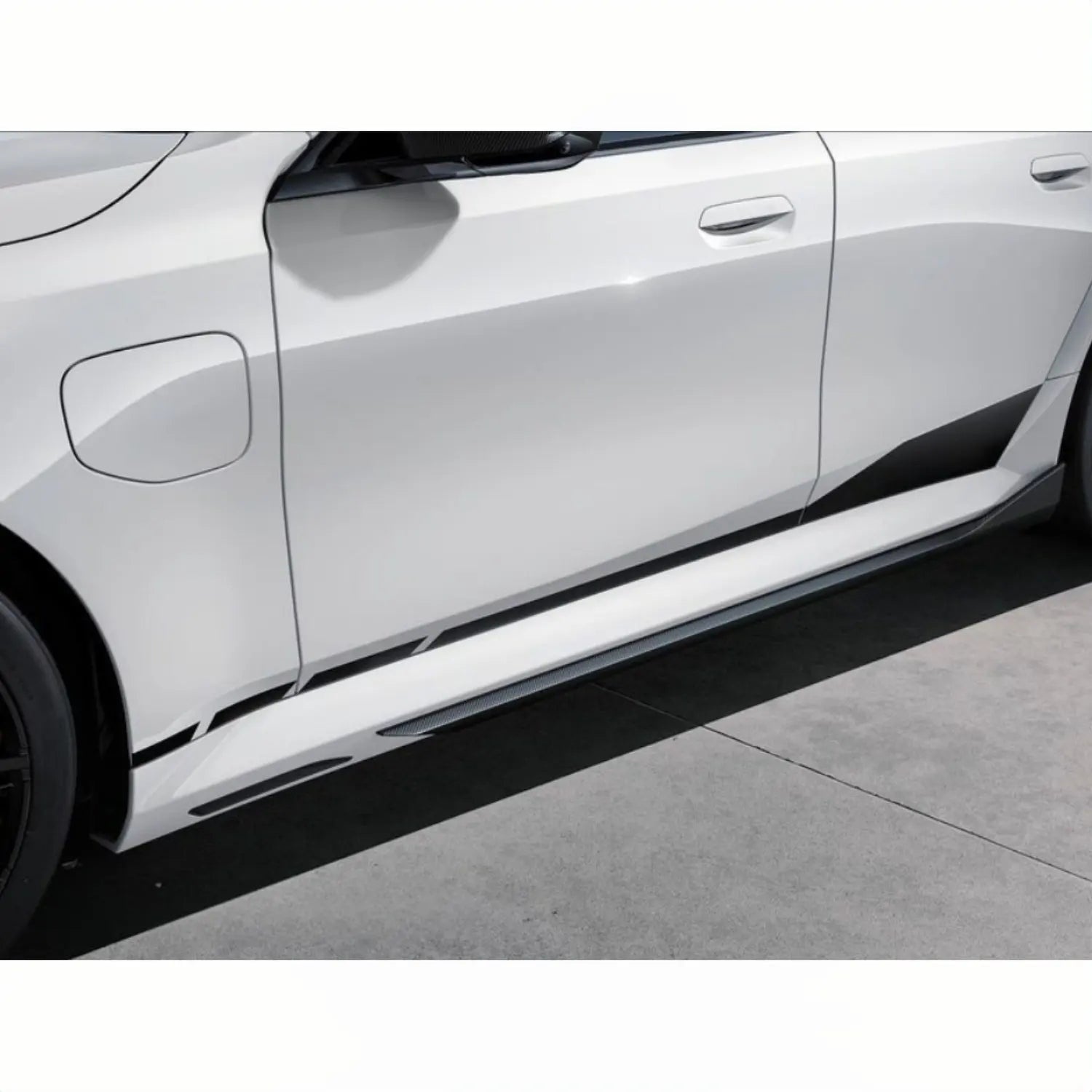 MP style dry carbon fiber Side Skirt Extension -  BMW G90/ G99 Wagon M5