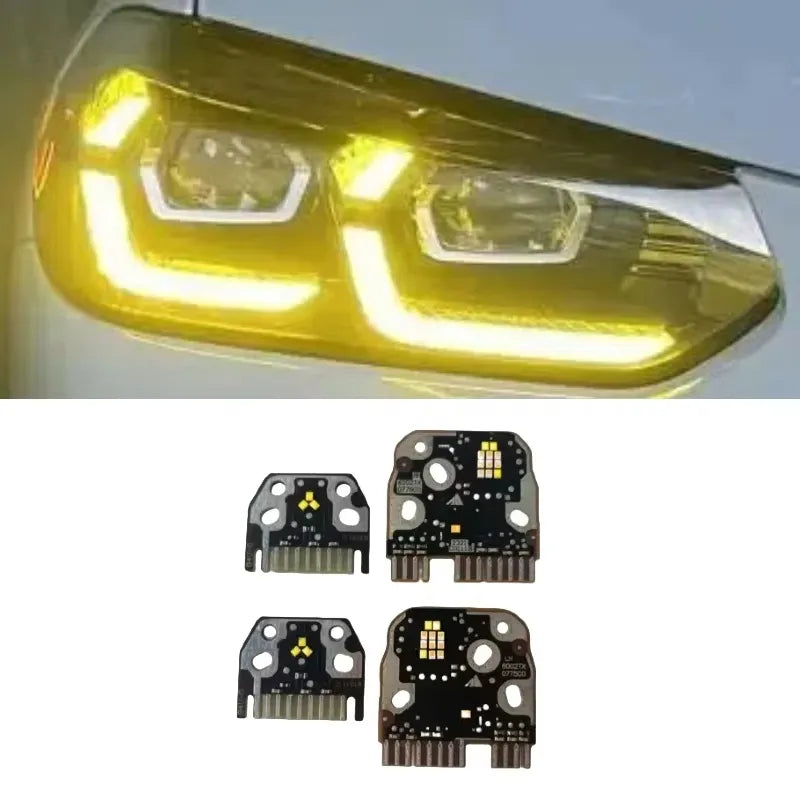 Yellow DRL LED HEadlight Module - BMW X3 X4 M G01 G02 G08