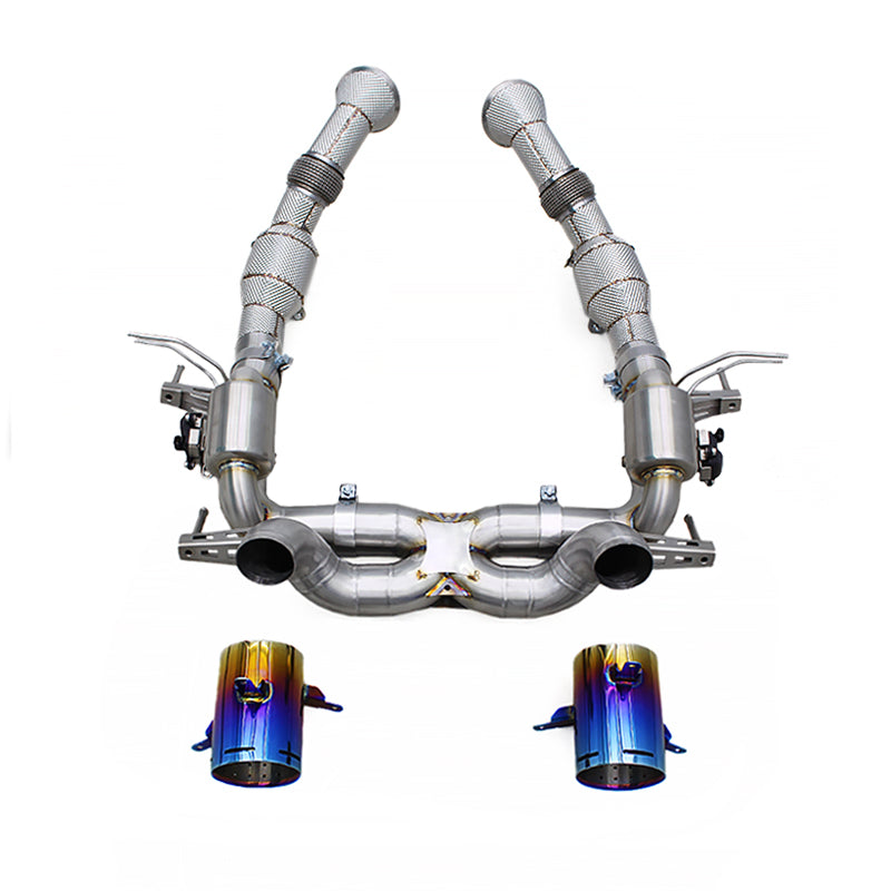 Performance Valved Exhaust System w/ DownPipes - Ferrari SF90 3.9T V8 2019-2023