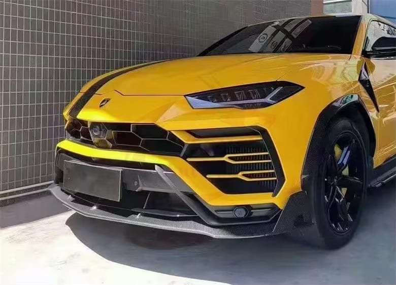 Prepreg Carbon Fiber M Style Carbon Fiber Front Lip - Lamborghini URUS