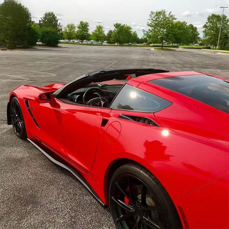 Carbon Fiber Side Skirt Extension - Chevrolet  Corvette C7