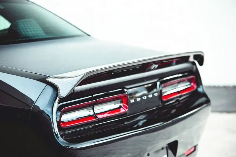 Carbon Fiber Rear Deck Lid Spoiler - 2015-21 Dodge Challenger