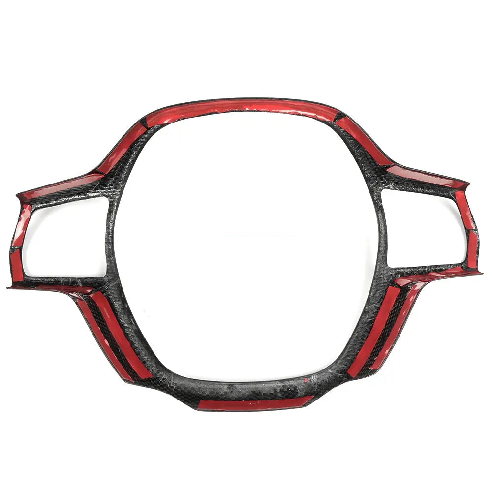 Carbon Fiber Steering Wheel Cover Frame Interior - Acura Integra A-Spec Type S 2023+