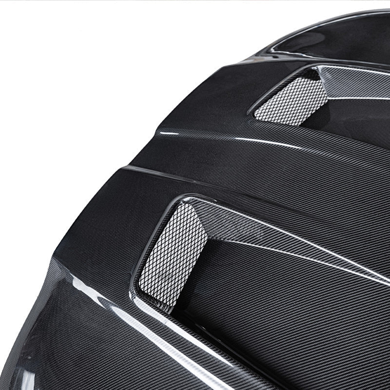 Prepreg Carbon Fiber AN Style Hood Replacement - BMW G80 M3 & G82 / G83 M4