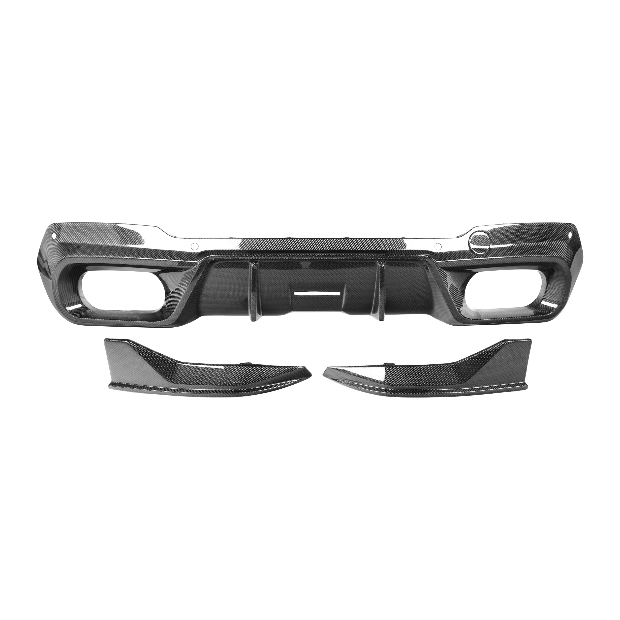 Carbon Fiber V Style Rear Diffuser - BMW X3 G45 G48 2025+