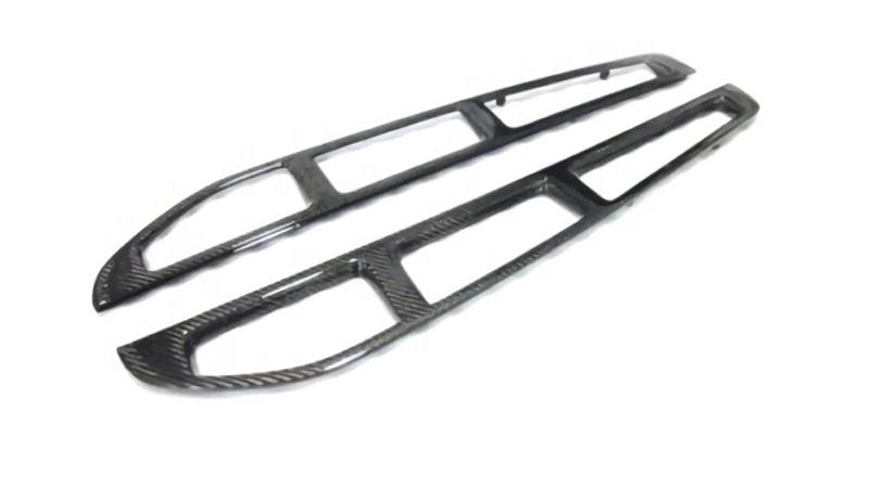 Full Carbon Fiber 2004 to 2009 Ferrari F430 Spider & 16M Rear Window Louvers for F430