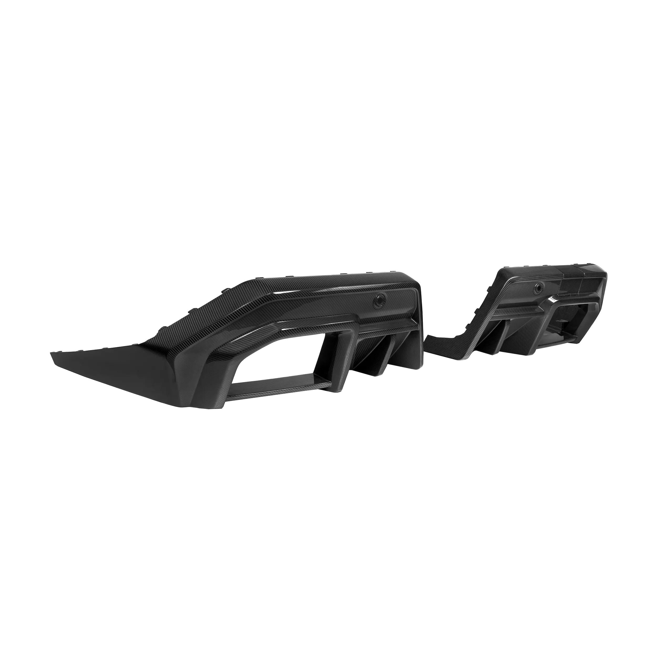 Prepreg Carbon Fiber SQ V1 Rear diffuser - BMW M5 G90 G99 4-Door 2025+