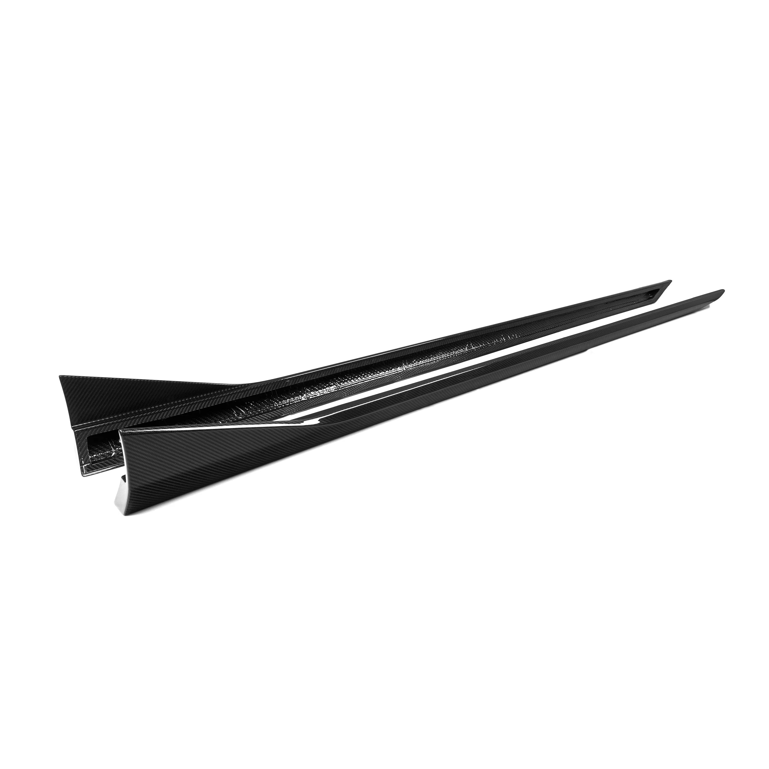 MP style dry carbon fiber Side Skirt Extension -  BMW G90/ G99 Wagon M5
