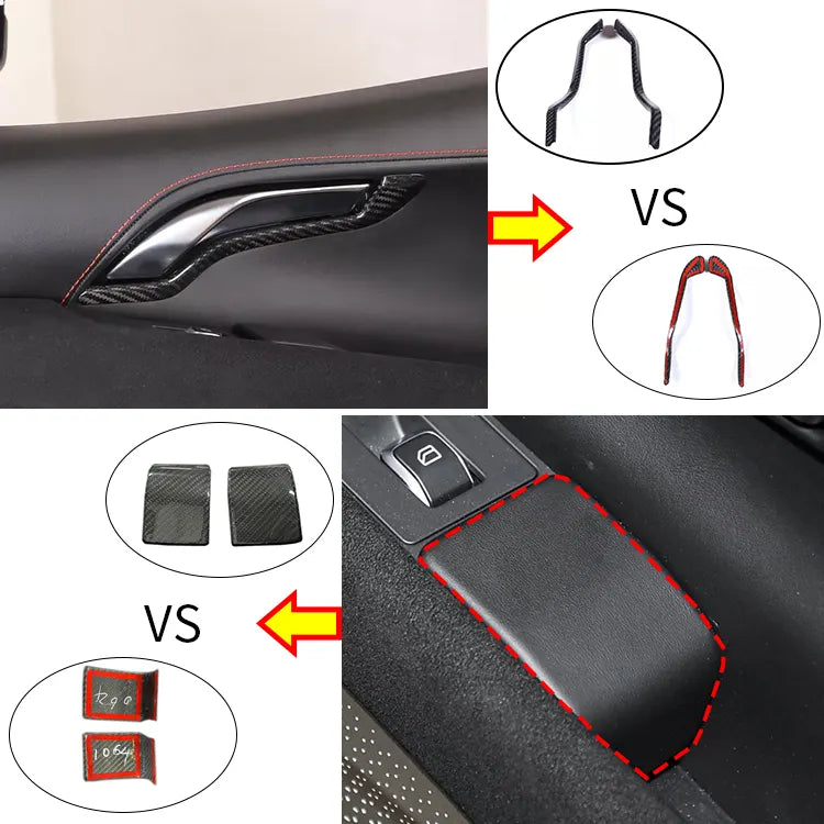 Carbon Fiber interior Door Panel Trim Kit - Lotus EMIRA