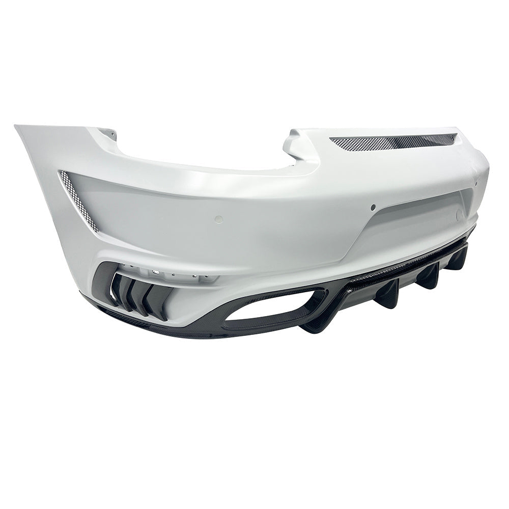 Carbon Fiber TC Style Rear Bumper - Porsche 991.1 991.2 Carrera 911