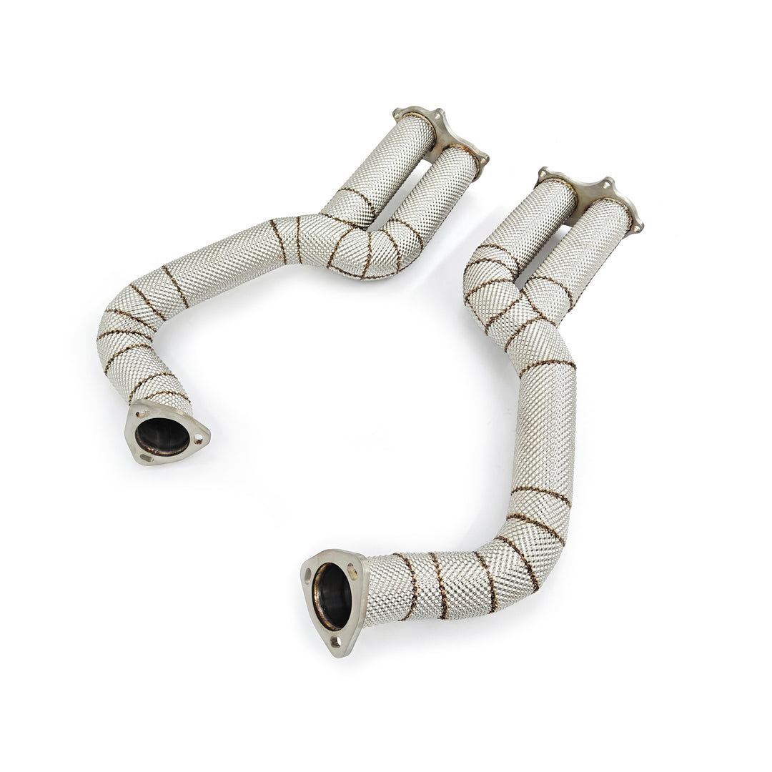 Performance Exhaust Downpipes - Porsche 718 GT4 Spyder GTS 4.0L 2019+