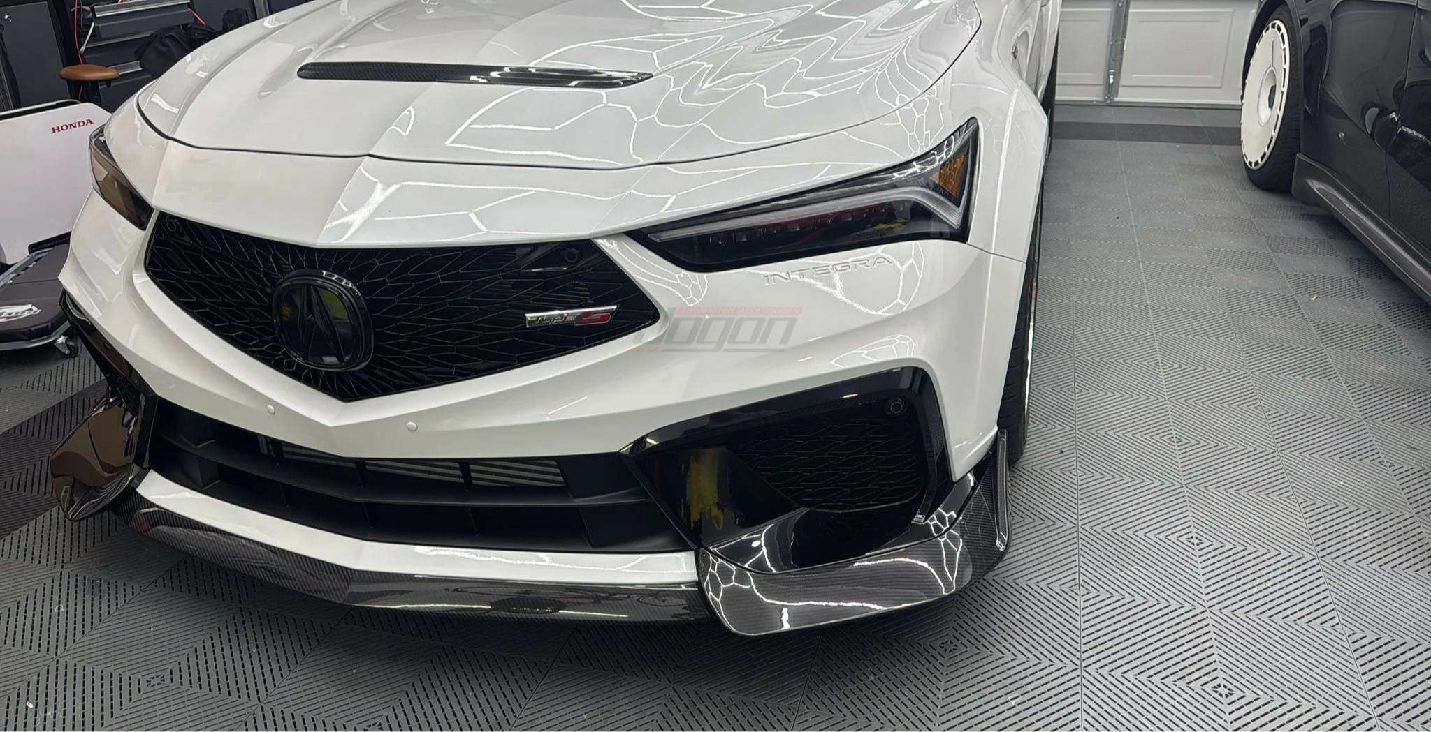 Carbon Fiber Front Bumper Lower Lip - Acura Integra Type S 2023-2025