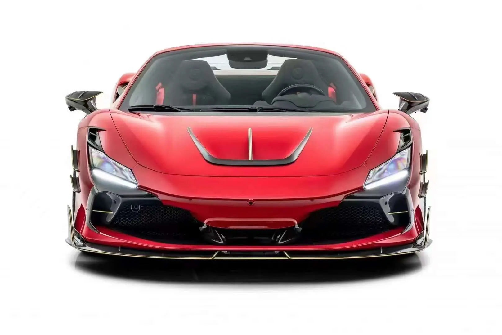 M Style Carbon Fiber Full Aero Kit - Ferrari F8