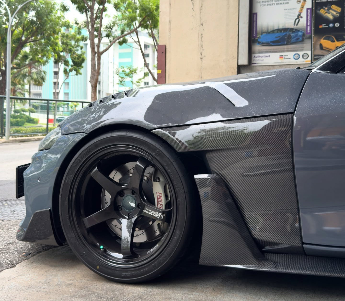 Prepreg Carbon Fiber AD V2 Side Skirts – For Toyota Supra A90/A91 Mk5 (2020+)