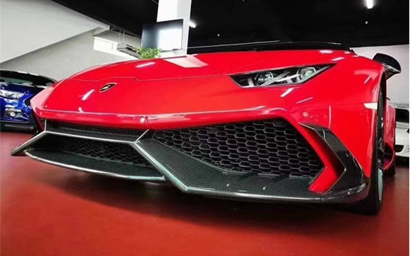 Carbon Fiber Mansory Style Front Splitter lip - Lamborghini Huracan LP580 LP610 EVO