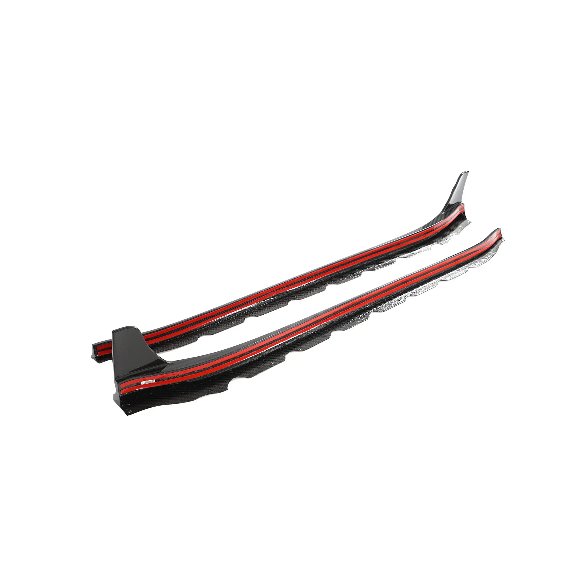 Prepreg Carbon Fiber Finned Side Skirt V1 - Porsche 992 Carrera S/T/4/4S/Targa 4/ Targa 4S/GTS 2019-2023