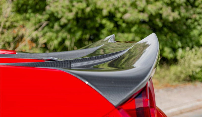 Carbon Fiber C Style Rear Spoiler Wing - Ferrari F8