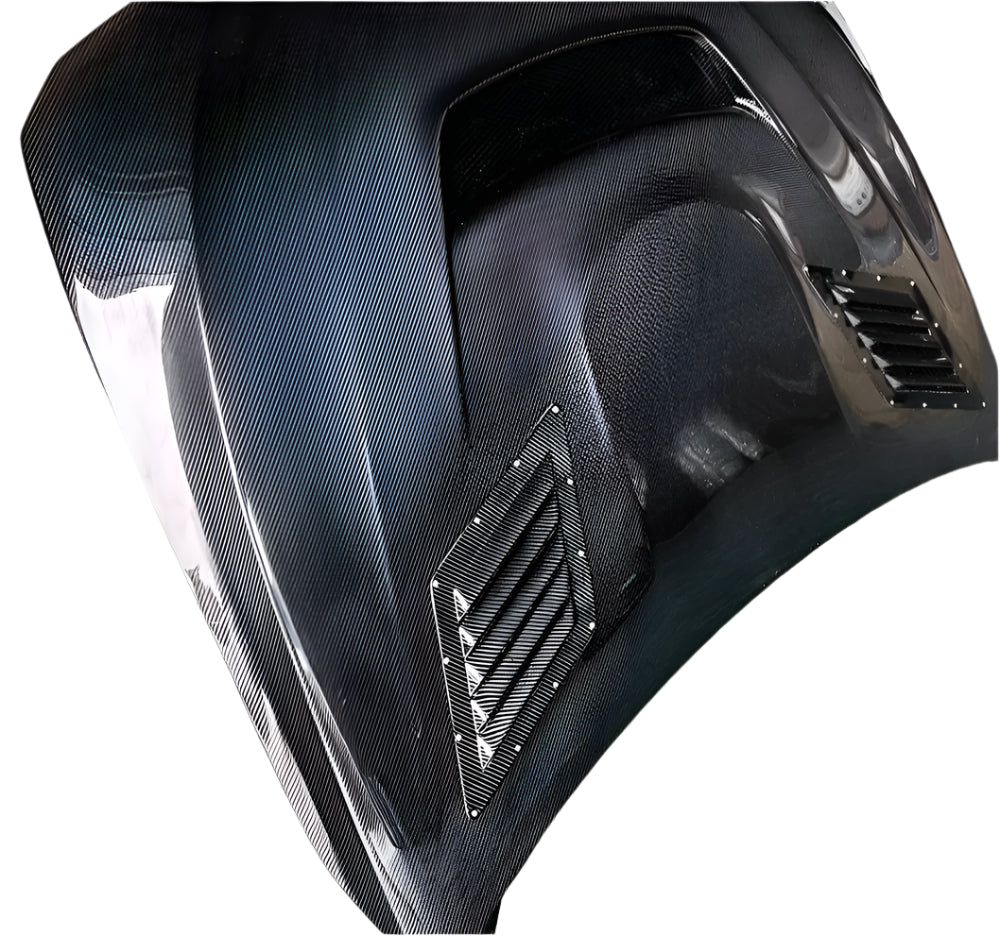 Carbon Fiber W Style Vented Front Hood - BMW F82 M4 2015-20