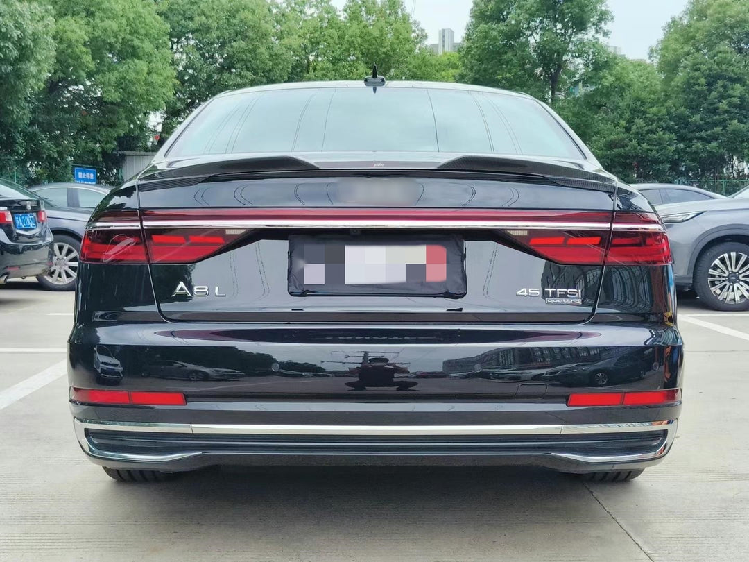 Prepreg Carbon Fiber M style Spoiler - Audi A8 S8 D5 4N 2021-2026
