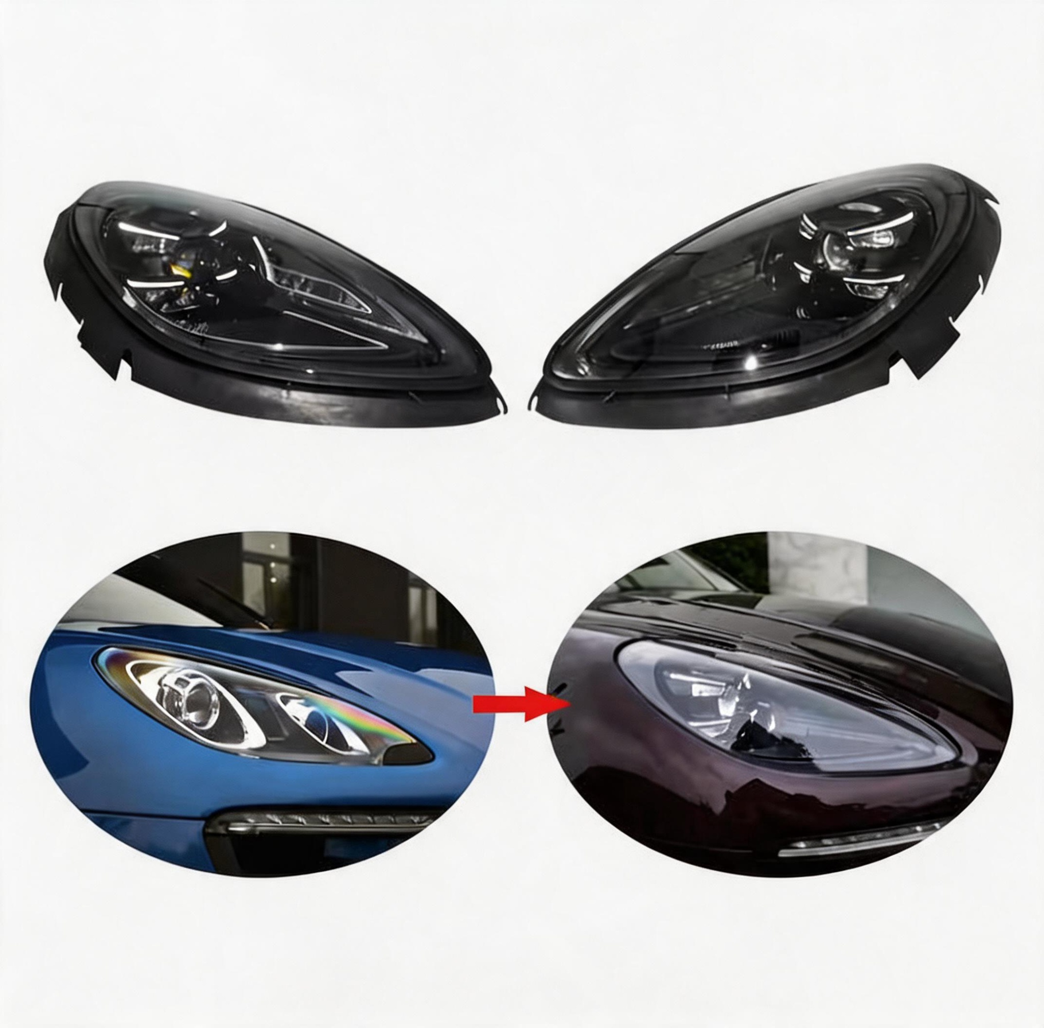 Porsche Macan 95B Matrix Style LED Headlights 2014-2020