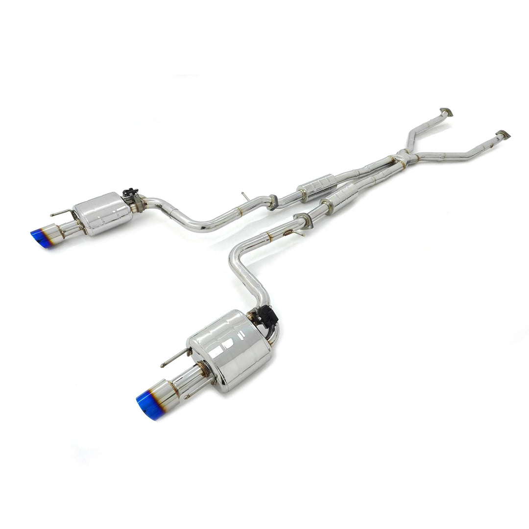 Valved Catback Exhaust System - Lexus IS250 IS300 IS350 V6 2014-2024