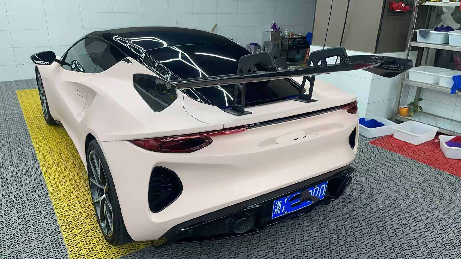 Carbon Fiber OC Design Trunk Wing - Lotus Emira