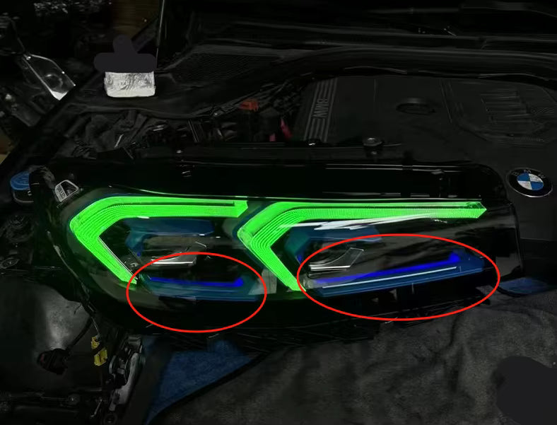 Multi Color RGBW DRL Module LED Boards - BMW 2023+ G20 G28 G21 LCI 320 325 330