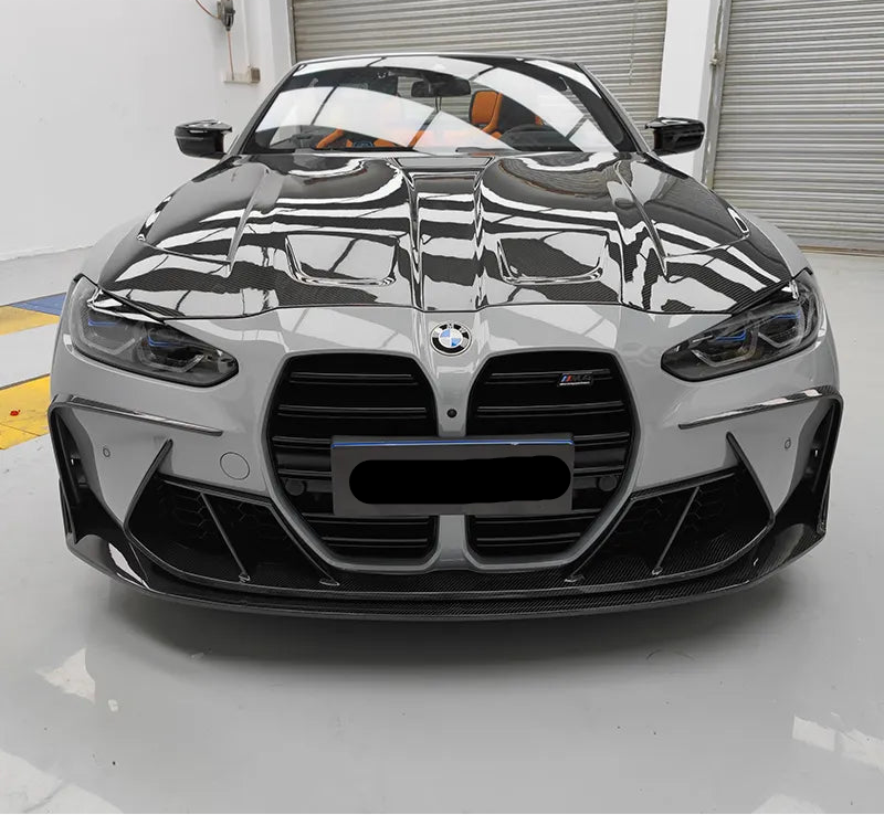 Prepreg Carbon Fiber PT Style Engine Bonnet Hood -  BMW M3 G80 M4 G82 G83