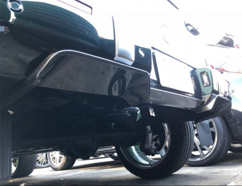 Dry Carbon B Style Rear Bumper Diffuser - Mercedes  W464 G63