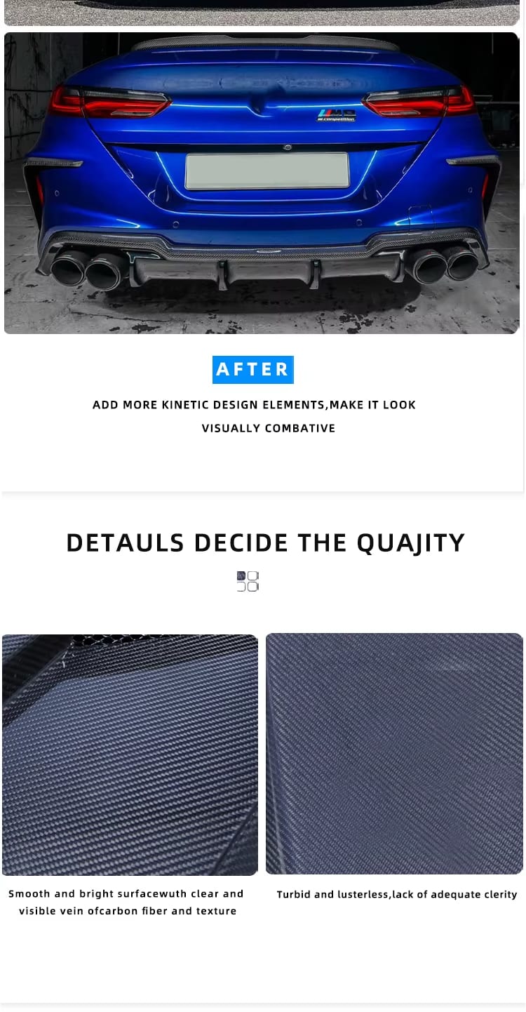 Carbon Fiber MP Aero Body Kit - BMW F91/F92/F93 M8