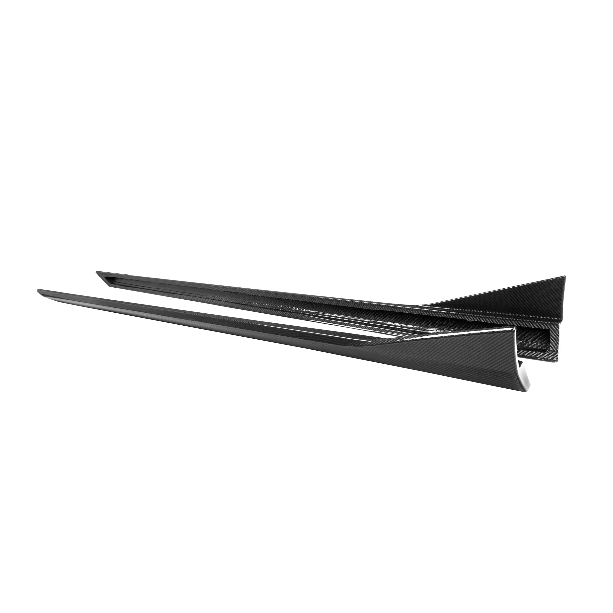 MP style dry carbon fiber Side Skirt Extension -  BMW G90/ G99 Wagon M5