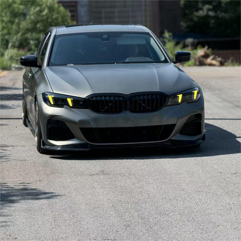 LED Laser Snake Eyes  Yellow & White DRL Headlight Set Upgrade - BMW 3 Series G20 G28