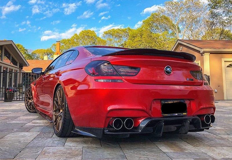 Carbon Fiber PSM Style Rear Diffuser - 2012-16 BMW F06 F12 F13 M6 Coupe Sedan