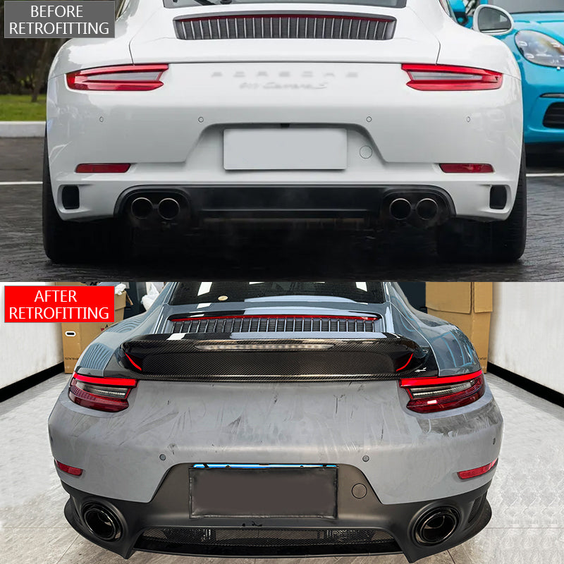 Carbon Fiber DuckBill Spoiler Replacement - Porsche 991 911 2012-2018