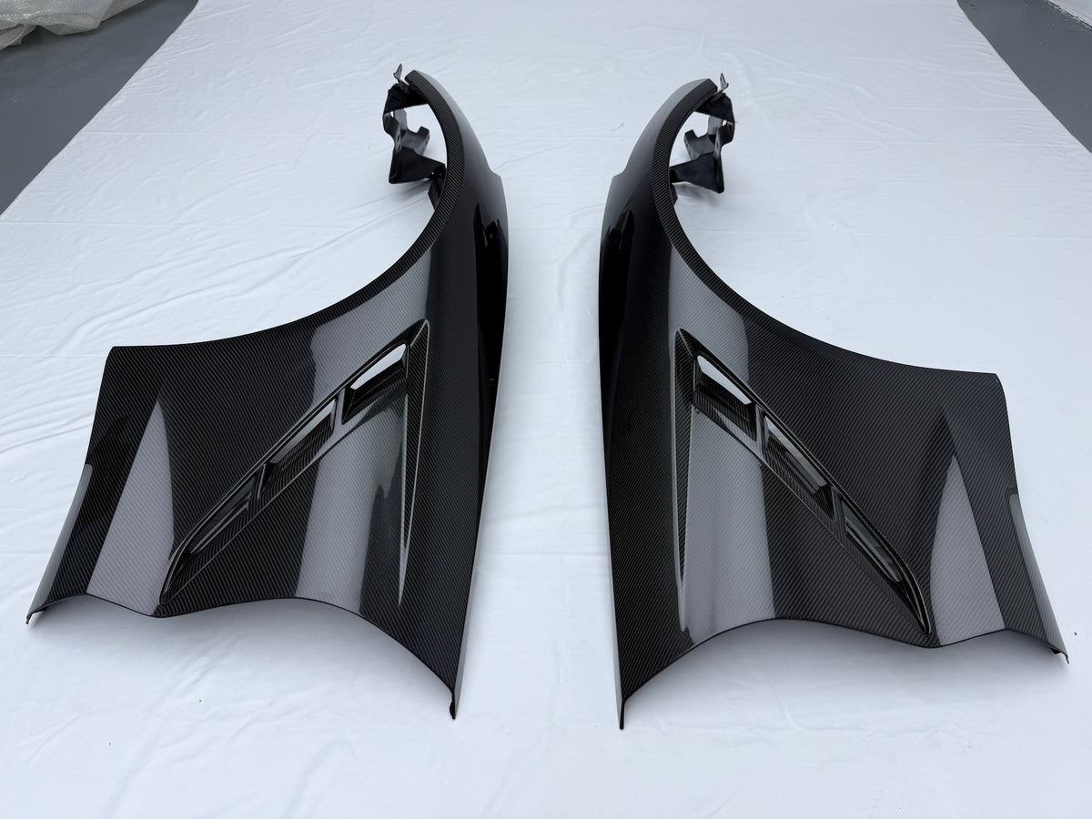 Carbon Fiber Fender Replacement Set - Chevrolet Corvette C7