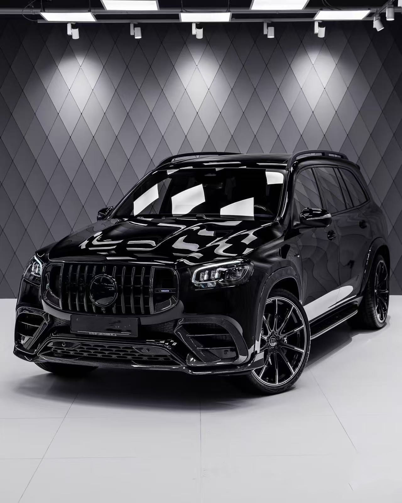 Carbon Fiber Aero Body Kit GLS Upgrade BRB Style - Mercedes X167 GLS450