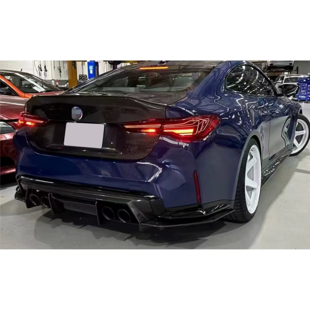 Prepreg Carbon Fiber FD Style Rear Diffuser - BMW  G80 M3 G82 M4