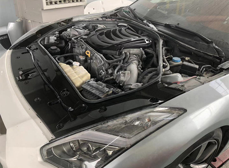 Carbon Fiber Engine Bay Panel kit - 2008-2020 R35 Nissan GTR