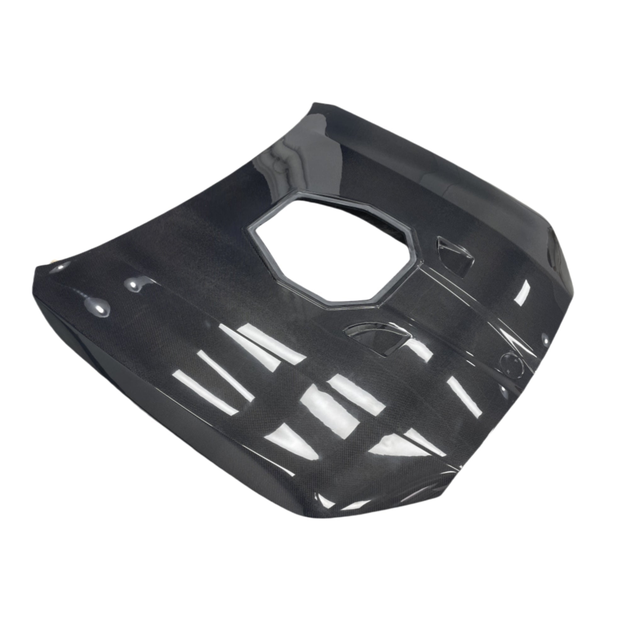 Carbon Fiber Engine Cover bonnet w/ Transparent window -  BMW M5 G90