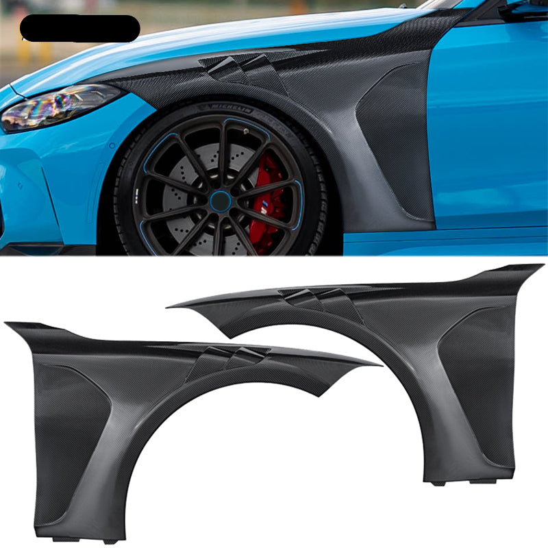 Carbon Fiber Side Vented Front Fenders for Bmw G80 M3 G82 M4
