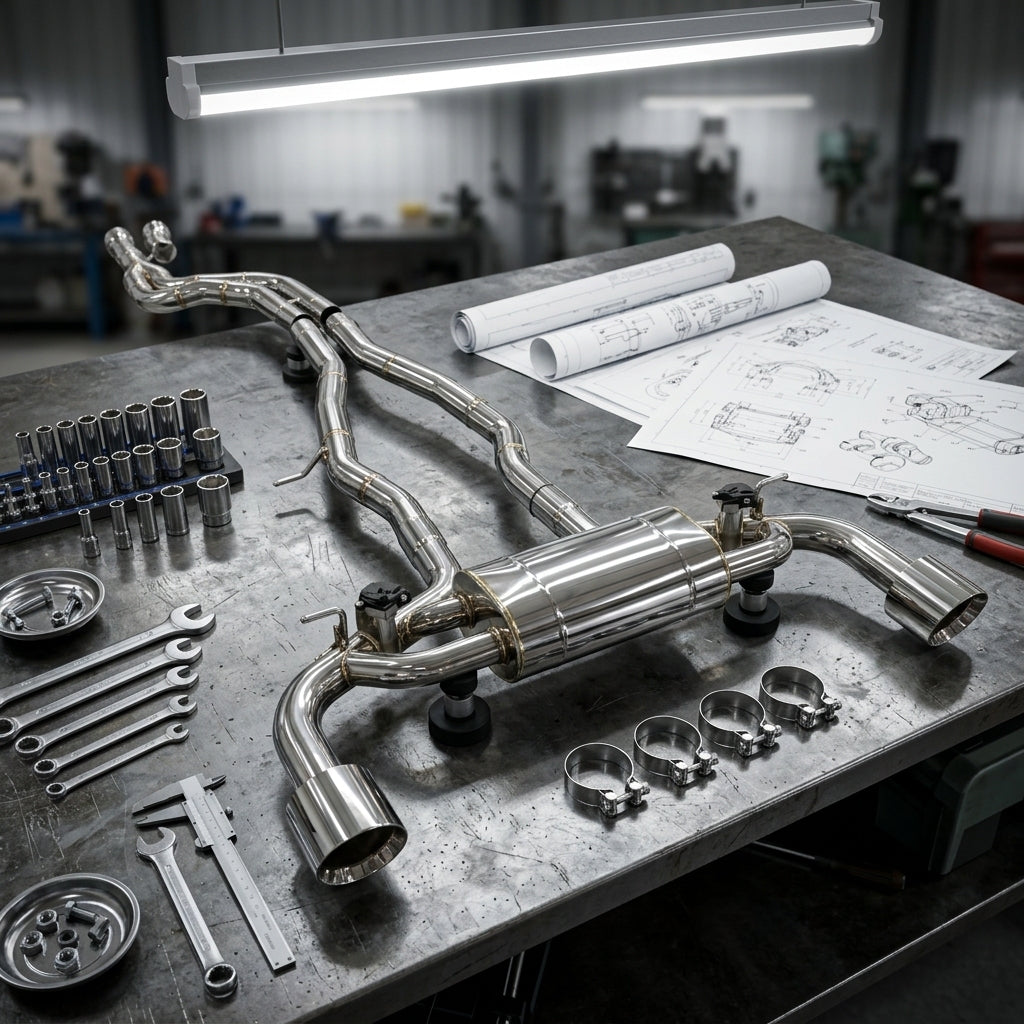 Performance Valved Catback Exhaust System -  Toyota Supra A90 3.0T B58