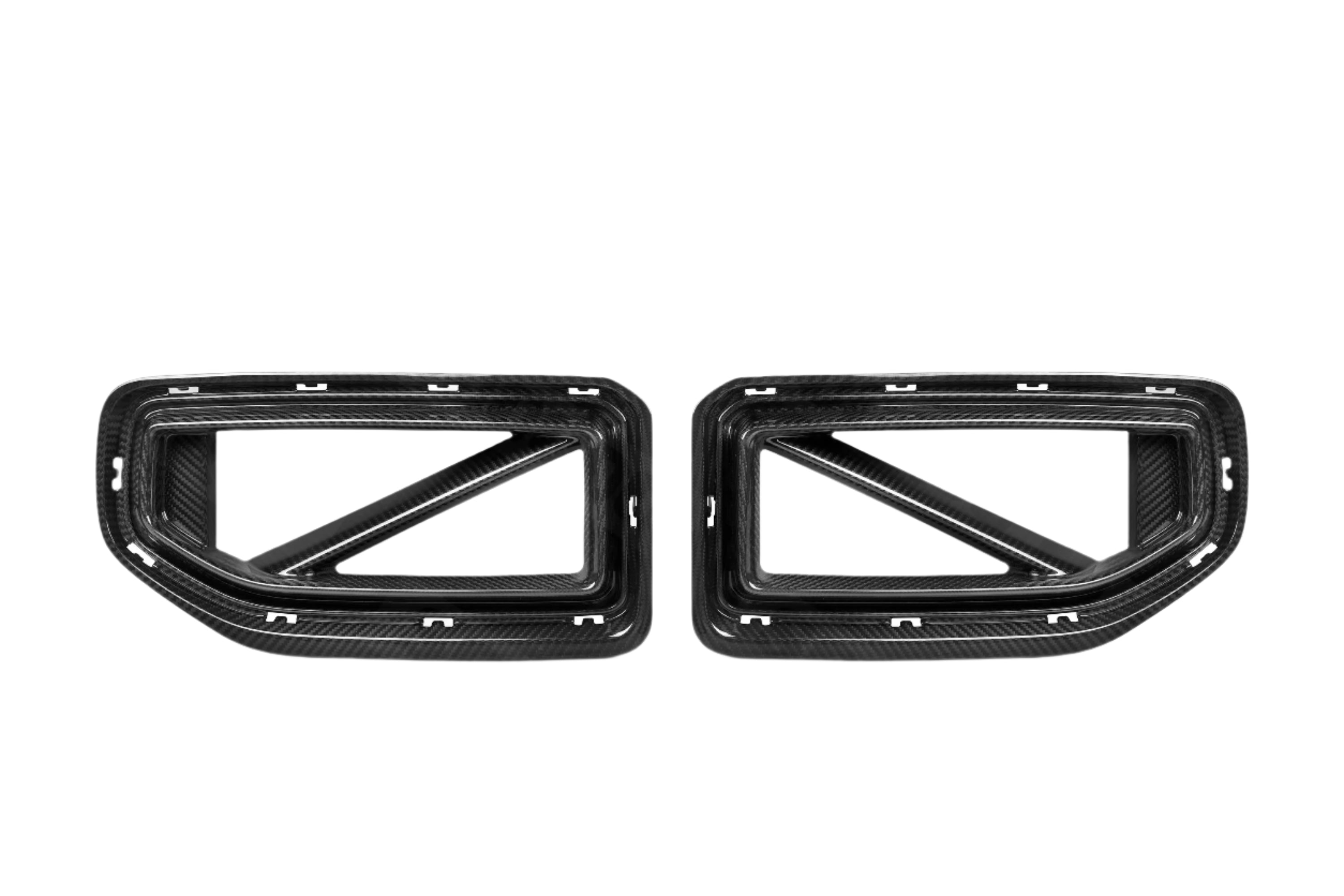 SOOQOO Dry Carbon Fiber Front Grill - BMW M2 2023-2025