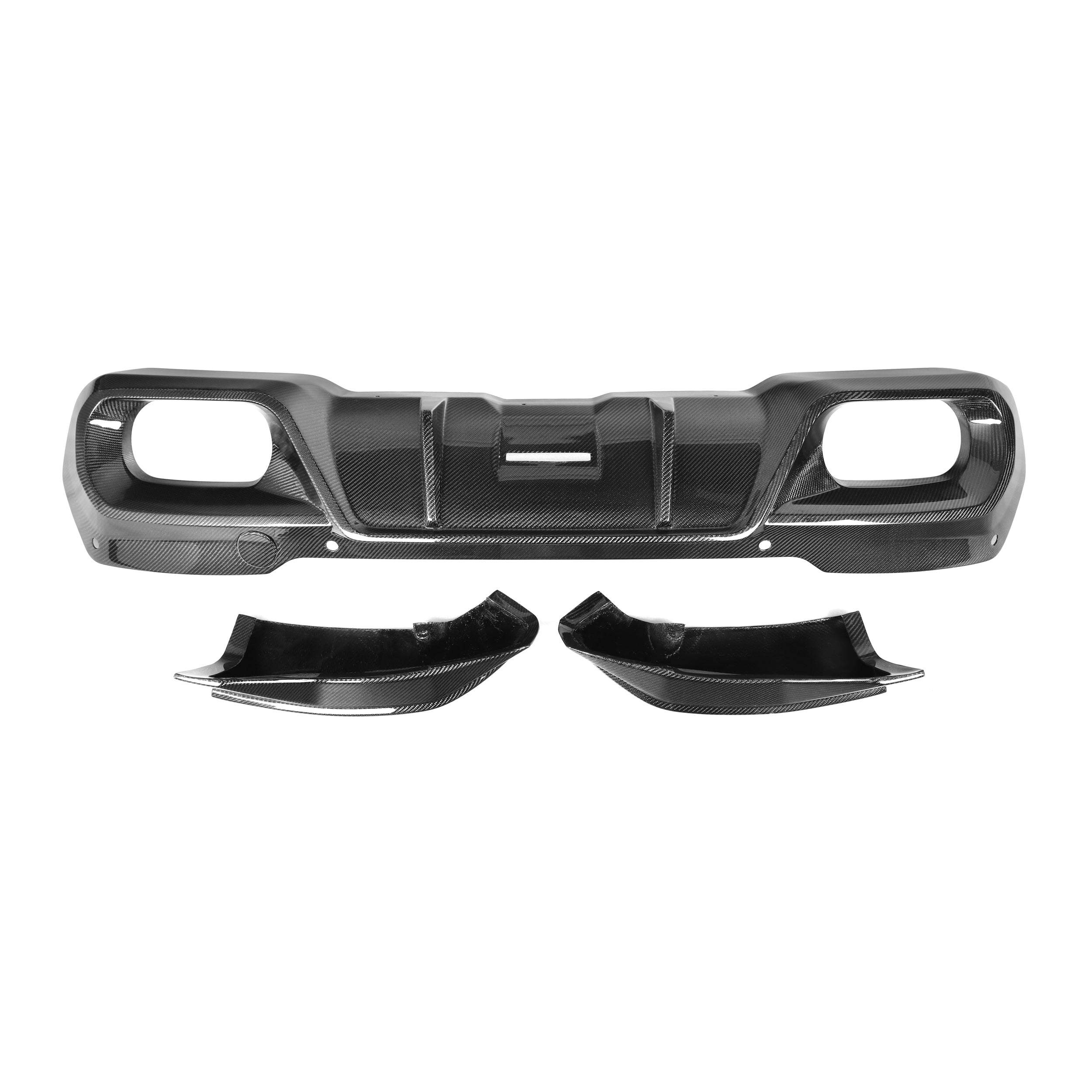Carbon Fiber V Style Rear Diffuser - BMW X3 G45 G48 2025+