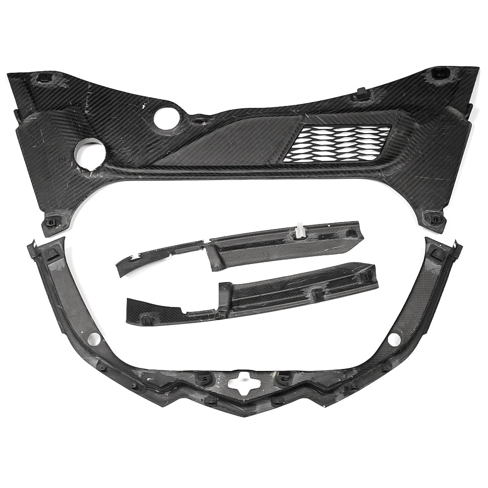 Carbon Fiber Front trunk Cover Trim Replacement - Corvette C8 Z51 Z06 2020-2024