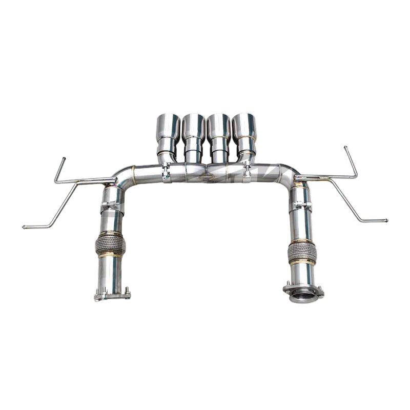 Performance Full straight pipe catback Exhaust - Chevrolet corvette C8 Z06